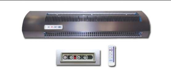Olefini Elektrikli Isıtıcılı Hava Perdeleri resim 3
