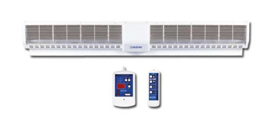 Olefini Elektrikli Isıtıcılı Hava Perdeleri resim 4